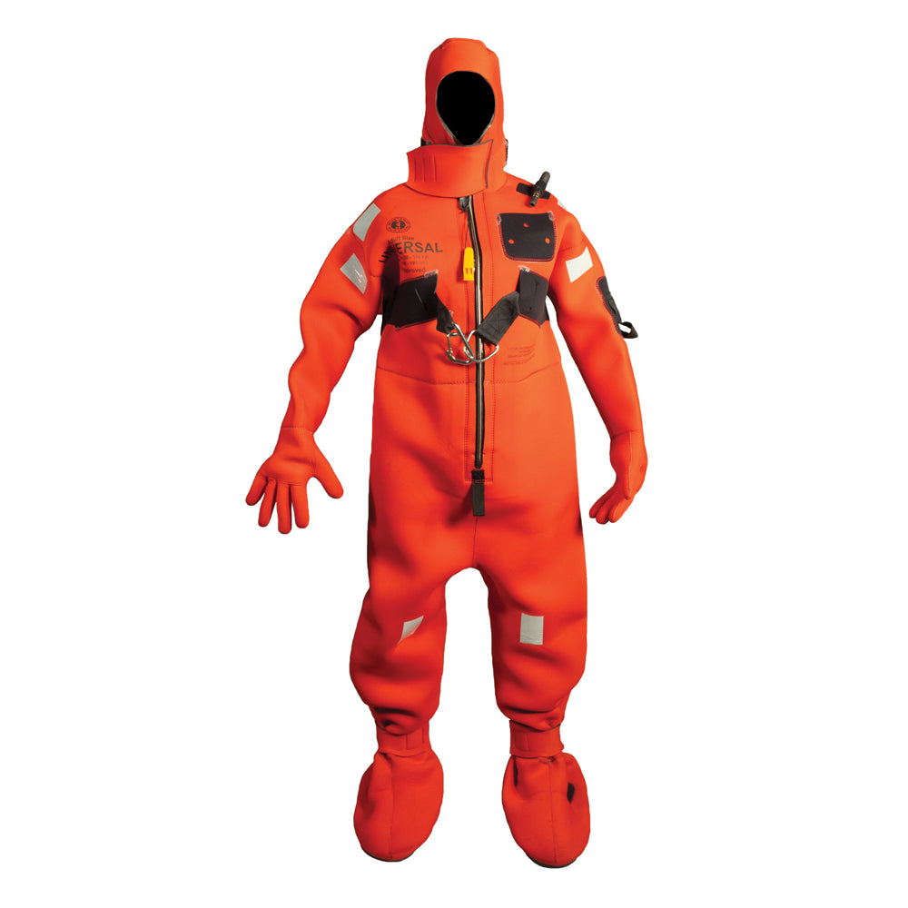 Mustang Neoprene Cold Water Immersion Suit w/Harness - Red - Child - Deckhand Marine Supply