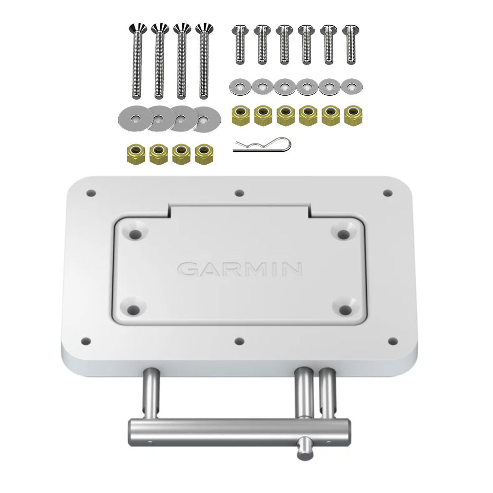 Garmin Quick Release Plate System - White - Deckhand Marine Supply