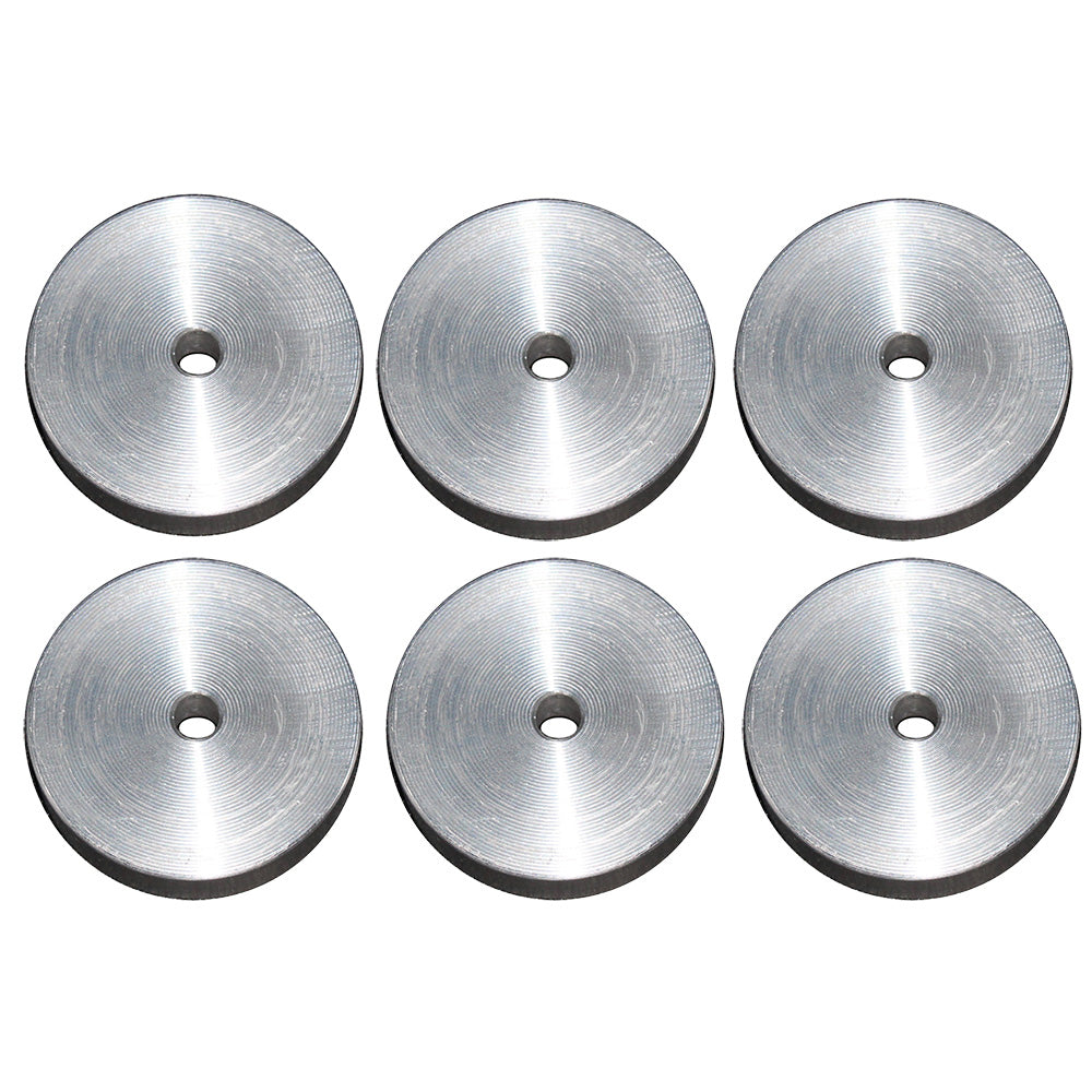Sea Brackets Bracket Mounting Disks - Quantity 6 - Deckhand Marine Supply
