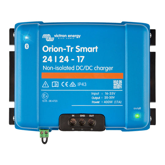 Victron Orion-TR Smart 24/24-17A 17A (400W) Non-Isolated DC-DC Charger or Power Supply - Deckhand Marine Supply