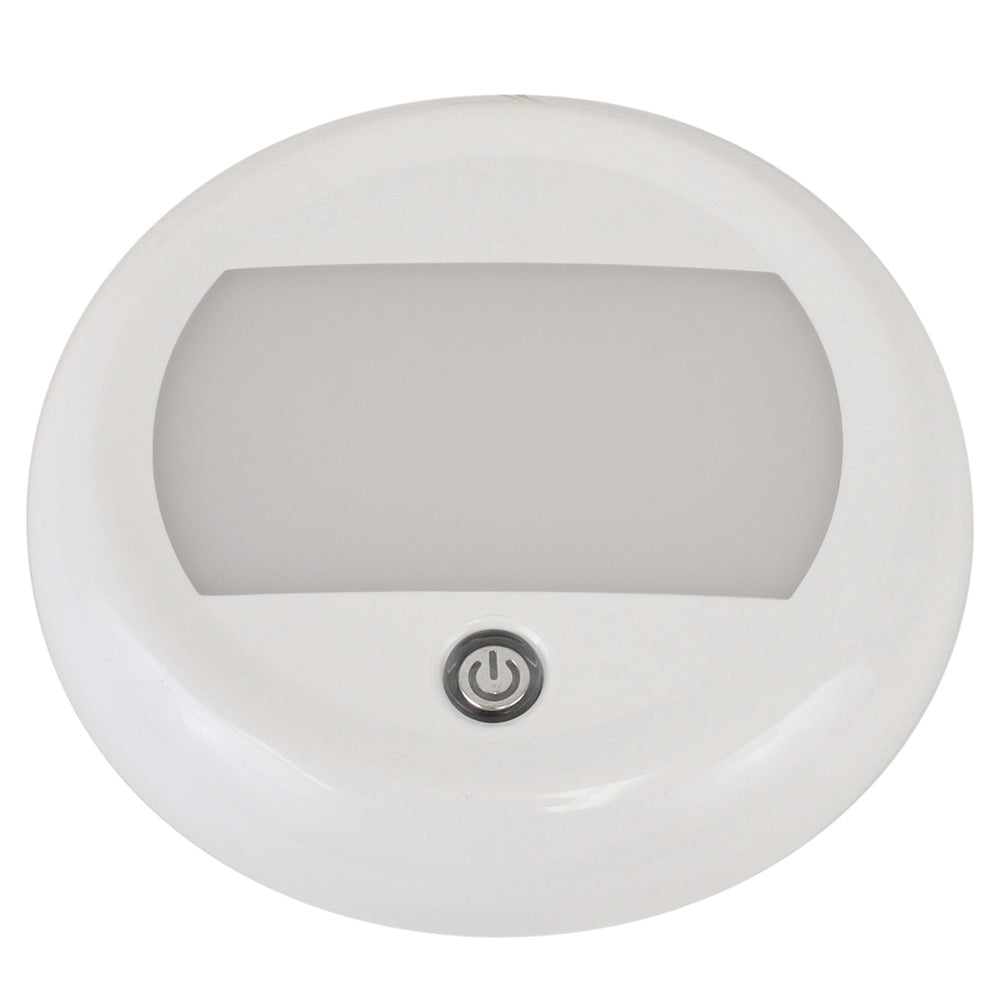 Scandvik 5" Dome Light w/Switch  3 Stage Dimming - 10-30V - IP67 - Deckhand Marine Supply