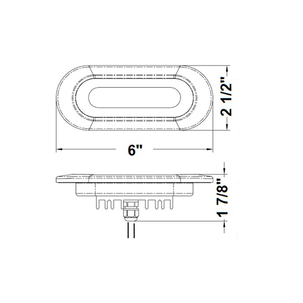 Scandvik Flush Mount Spreader Light - 10-30V - White - Deckhand Marine Supply
