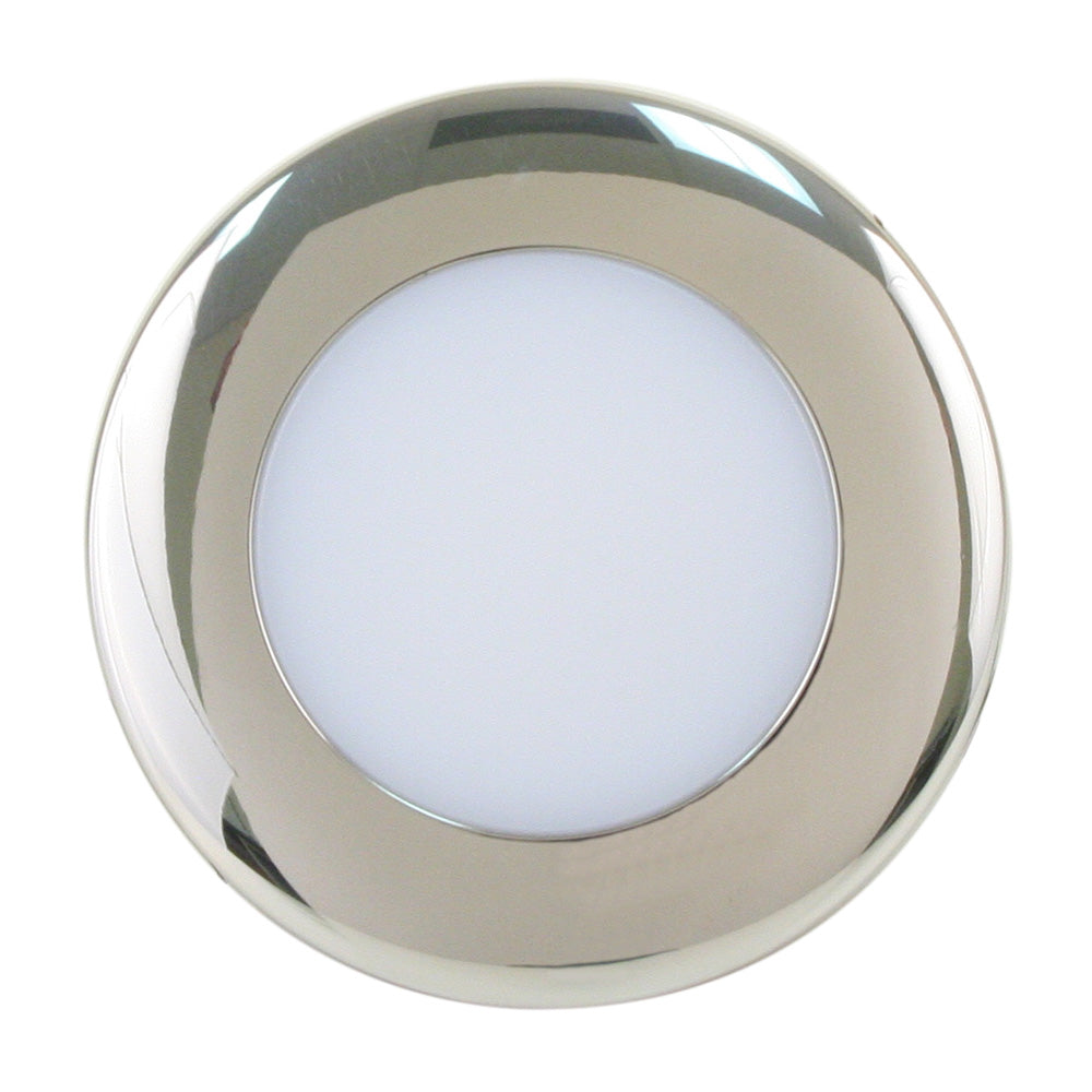 Scandvik A2.5 4 Color Downlight w/SS Trim - 8-30V - Deckhand Marine Supply