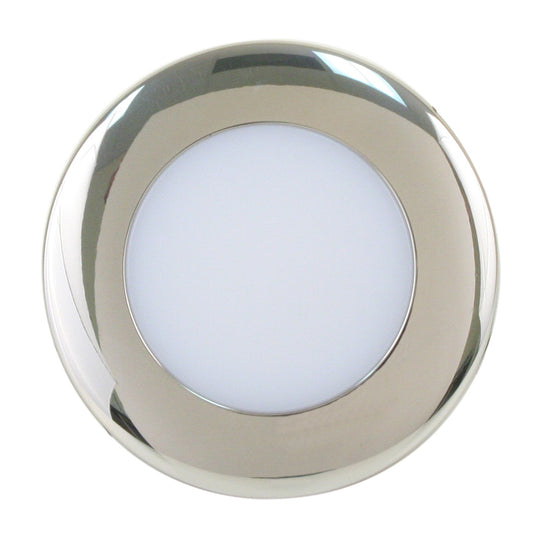 Scandvik A2.5 4 Color Downlight w/SS Trim - 8-30V - Deckhand Marine Supply