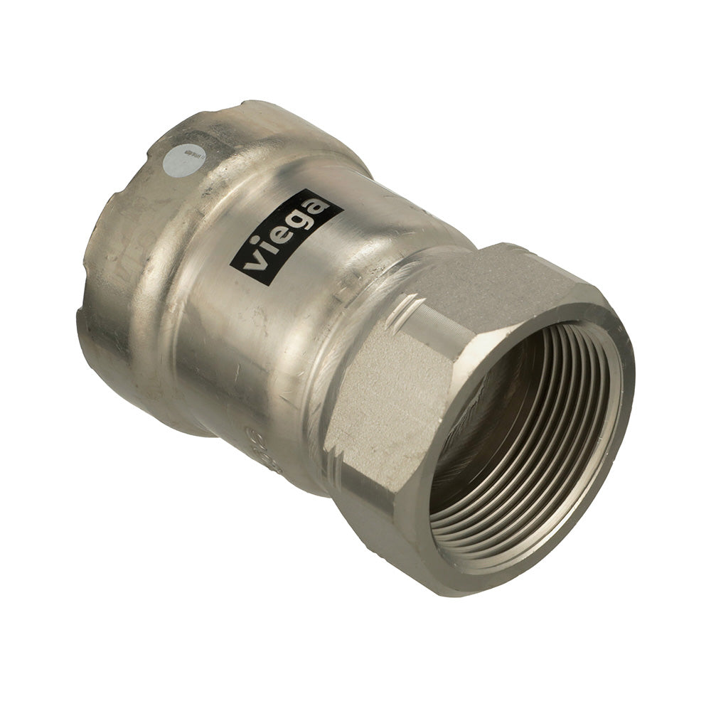 ViegaMegaPress 316 FKM FPT Adapter - 1-1/2" x 1-1/2" (FPT) - Deckhand Marine Supply