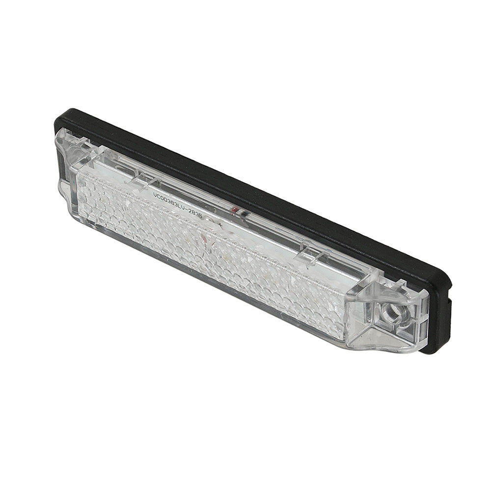 Scandvik 4" LED Light Strip - White w/Gasket - 12V - Deckhand Marine Supply
