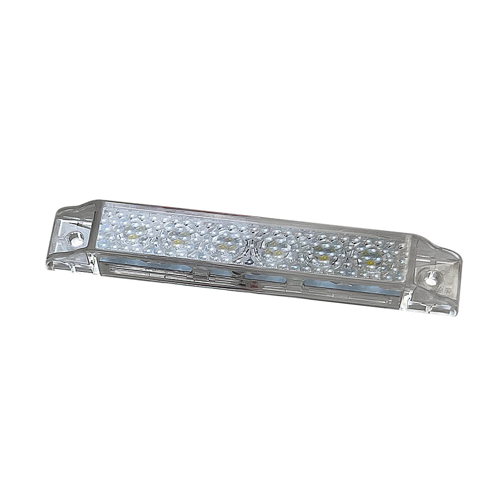 Scandvik 4" LED Light Strip - Blue w/Gasket - 12V - Deckhand Marine Supply