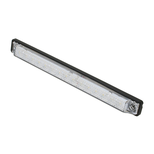 Scandvik 8" LED Light Strip - White w/Gasket - 12V - Deckhand Marine Supply