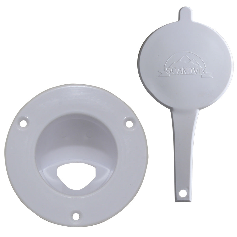 Scandvik White Vertical Cup  Cap f/Scandvik PN 1075 - Deckhand Marine Supply