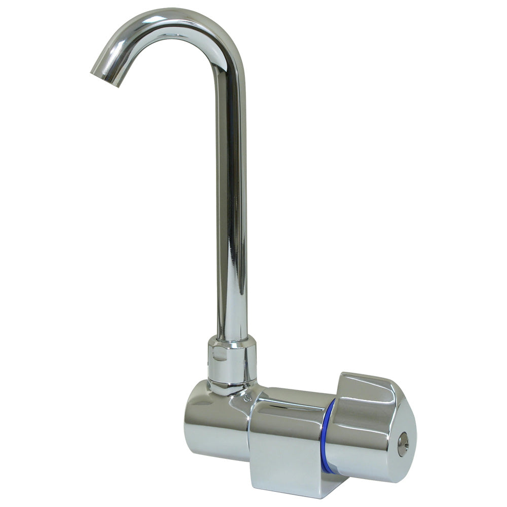 Scandvik Ceramic Family Tap w/Folding Spout - Chrome Finish - Deckhand Marine Supply