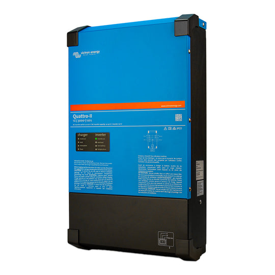 Victron Quattro-II - 12/3000 - 120-50/50 - 2X 120V - Deckhand Marine Supply