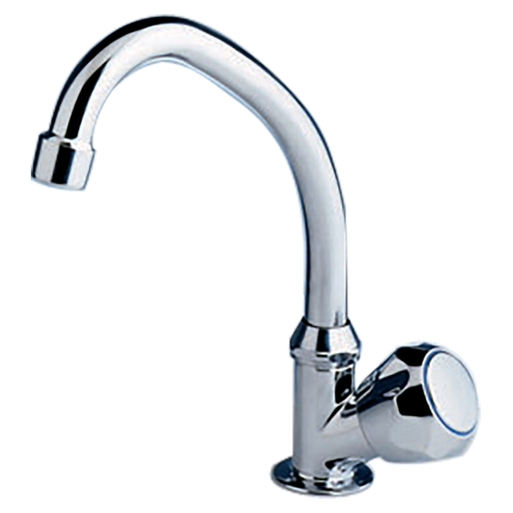 Scandvik Tap w/Swivel Spout - Chrome - Deckhand Marine Supply