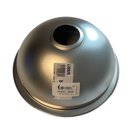 Scandvik SS Basin Sink - 11.5" x 5" - Mirror Finish - Deckhand Marine Supply