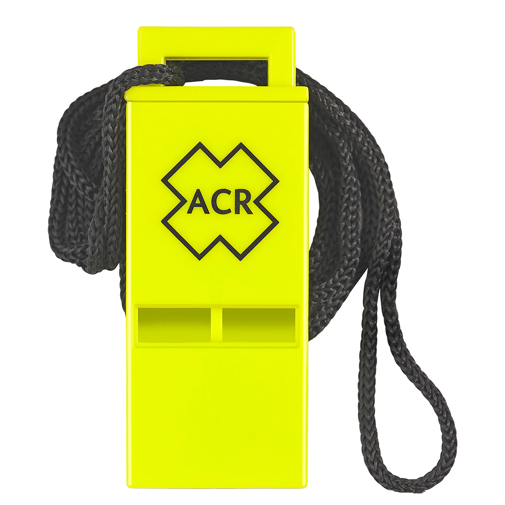 ACR Survival Res-Q Whistle w/Lanyard - Deckhand Marine Supply