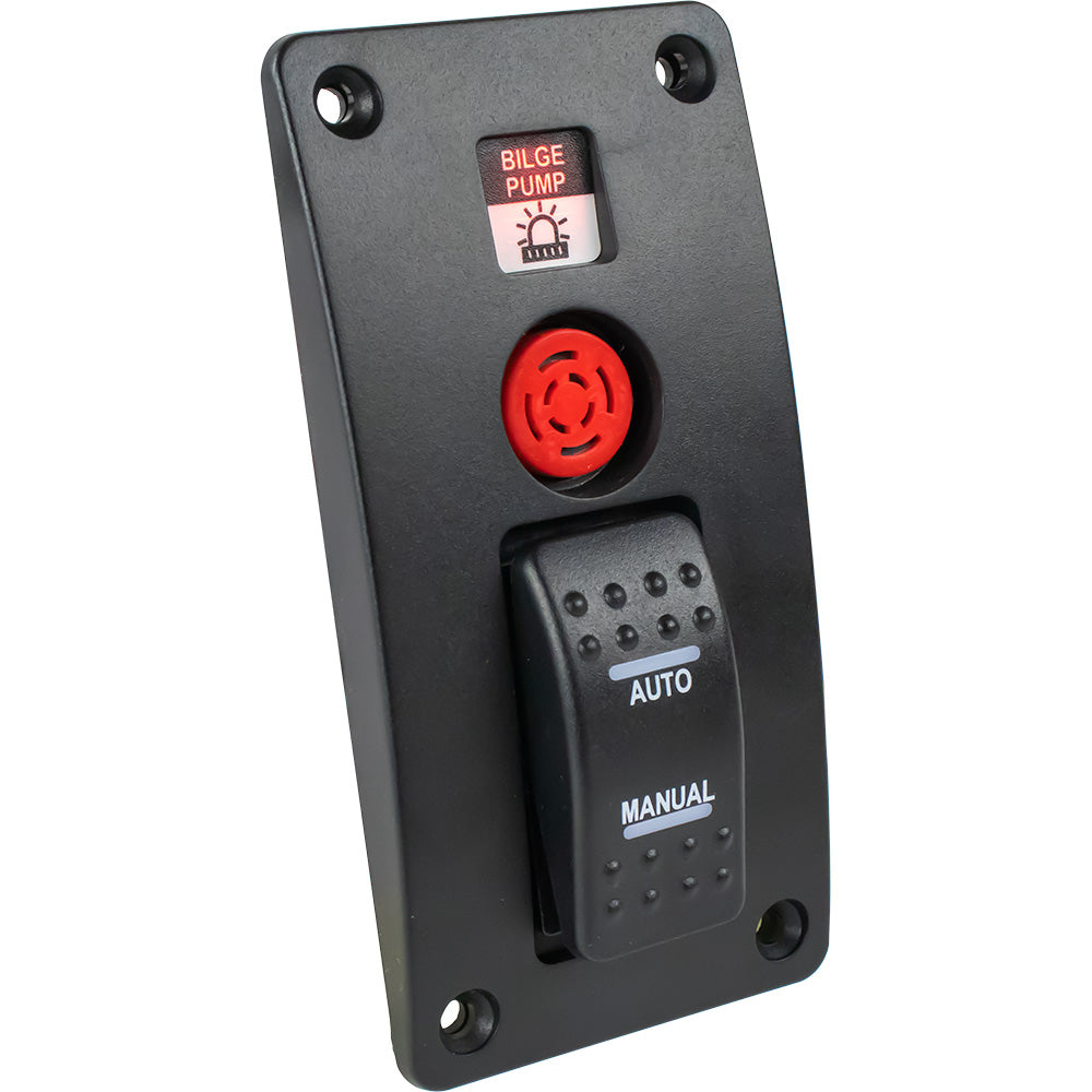 Sea-Dog Bilge Pump Water Alarm Panel w/Switch - Deckhand Marine Supply