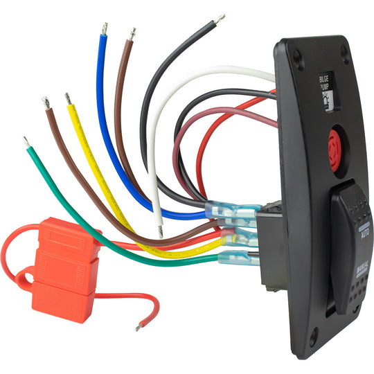 Sea-Dog Bilge Pump Water Alarm Panel w/Switch - Deckhand Marine Supply