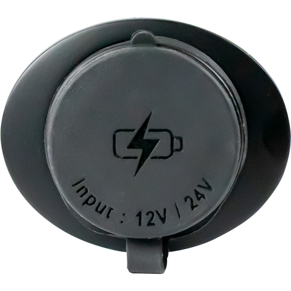 Sea-Dog Oval Surface Mount USB 3.0  USB-C Power Socket - Deckhand Marine Supply