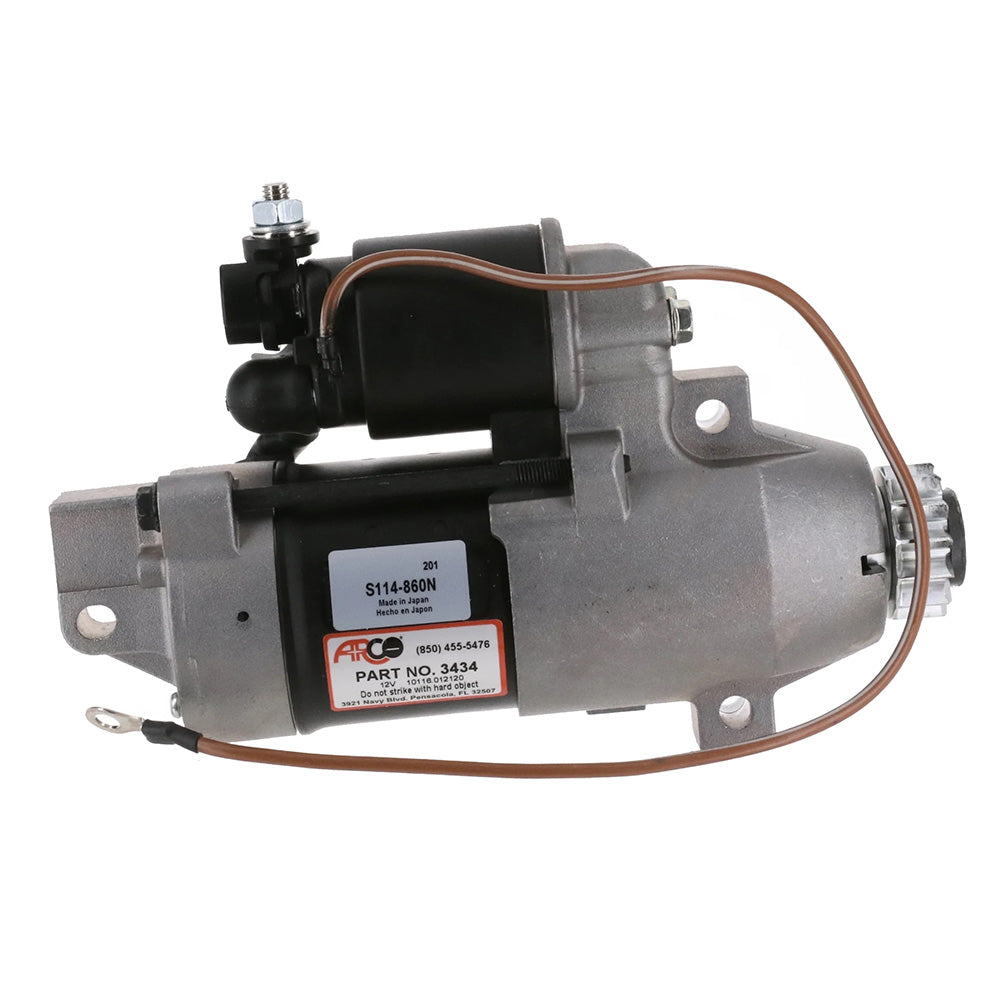 ARCO Marine Premium Replacement Outboard Starter f/Yamaha 200-225HP - 13 Tooth - Deckhand Marine Supply