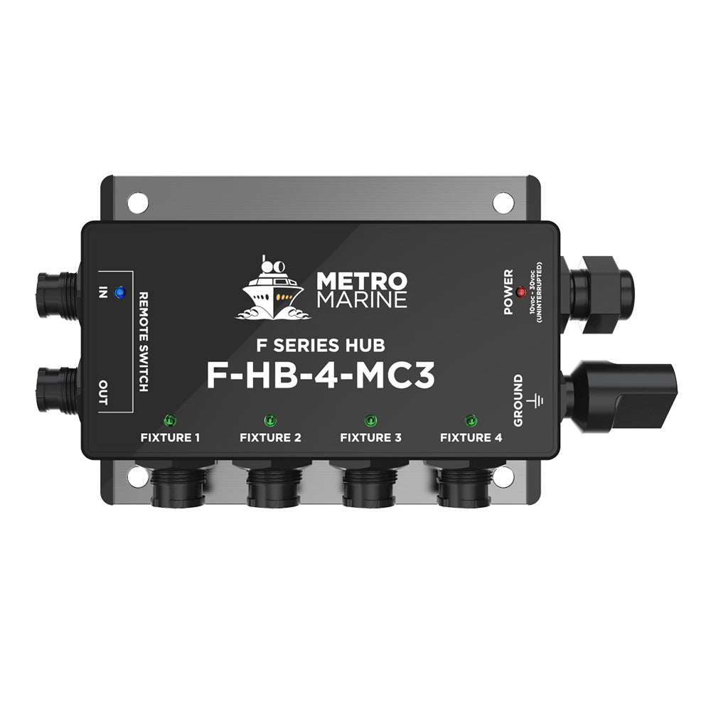 Metro Marine Single Color Hub - 4 Outputs - Deckhand Marine Supply