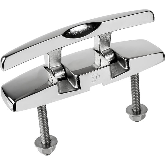 Sea-Dog 5" Rectangle SS Folding Cleat w/Hex Bolts - Deckhand Marine Supply
