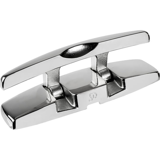 Sea-Dog 6" Rectangle SS Folding Cleat w/Hex Bolts - Deckhand Marine Supply