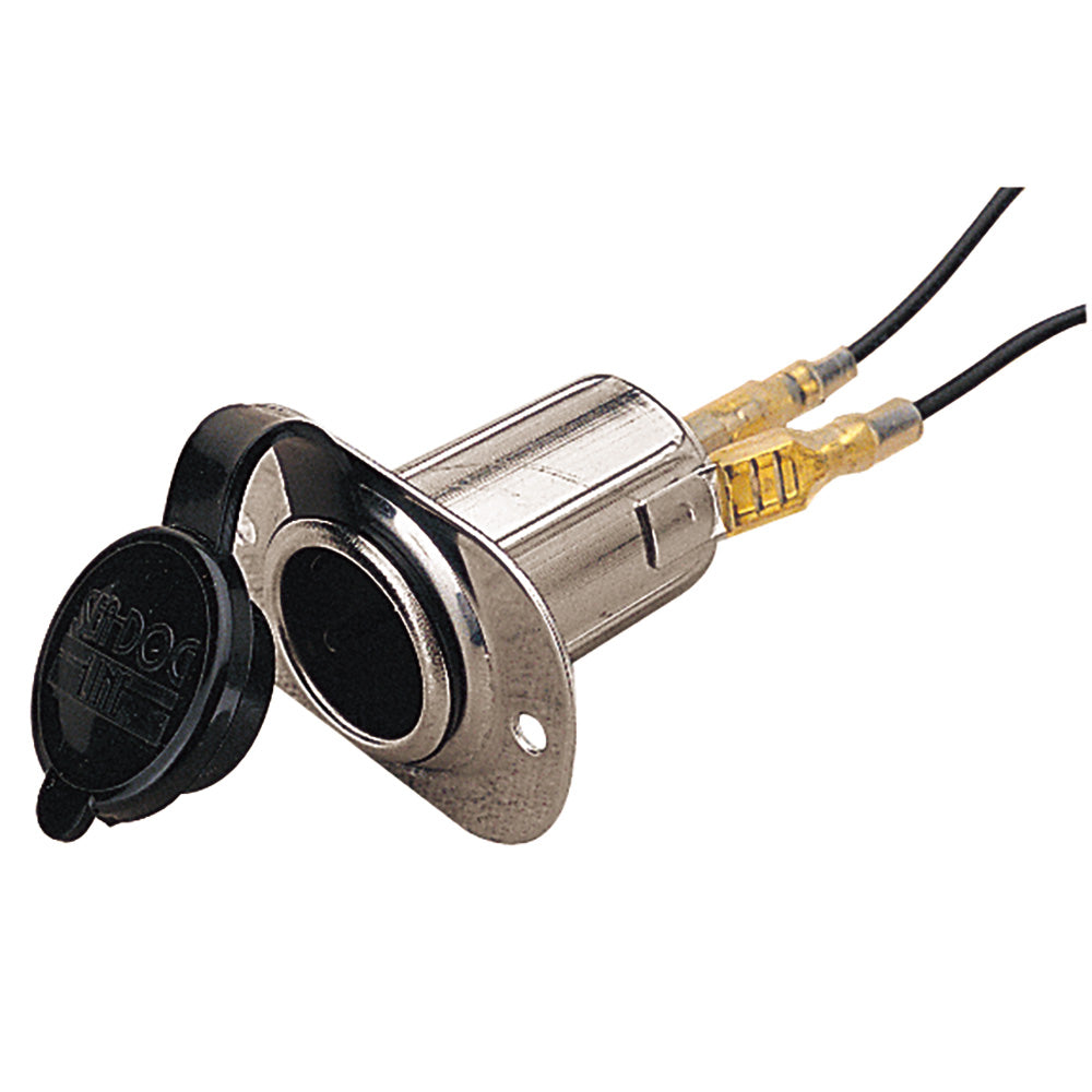 Sea-Dog 12V Stainless Steel Power Socket - Deckhand Marine Supply