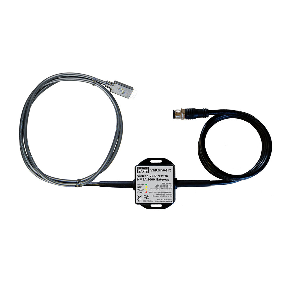 Digital Yacht veKonvert NMEA 2000 Gateway f Victron VE.Direct Output Devices - SmartShunts, BMVs, & MPPTs - Deckhand Marine Supply