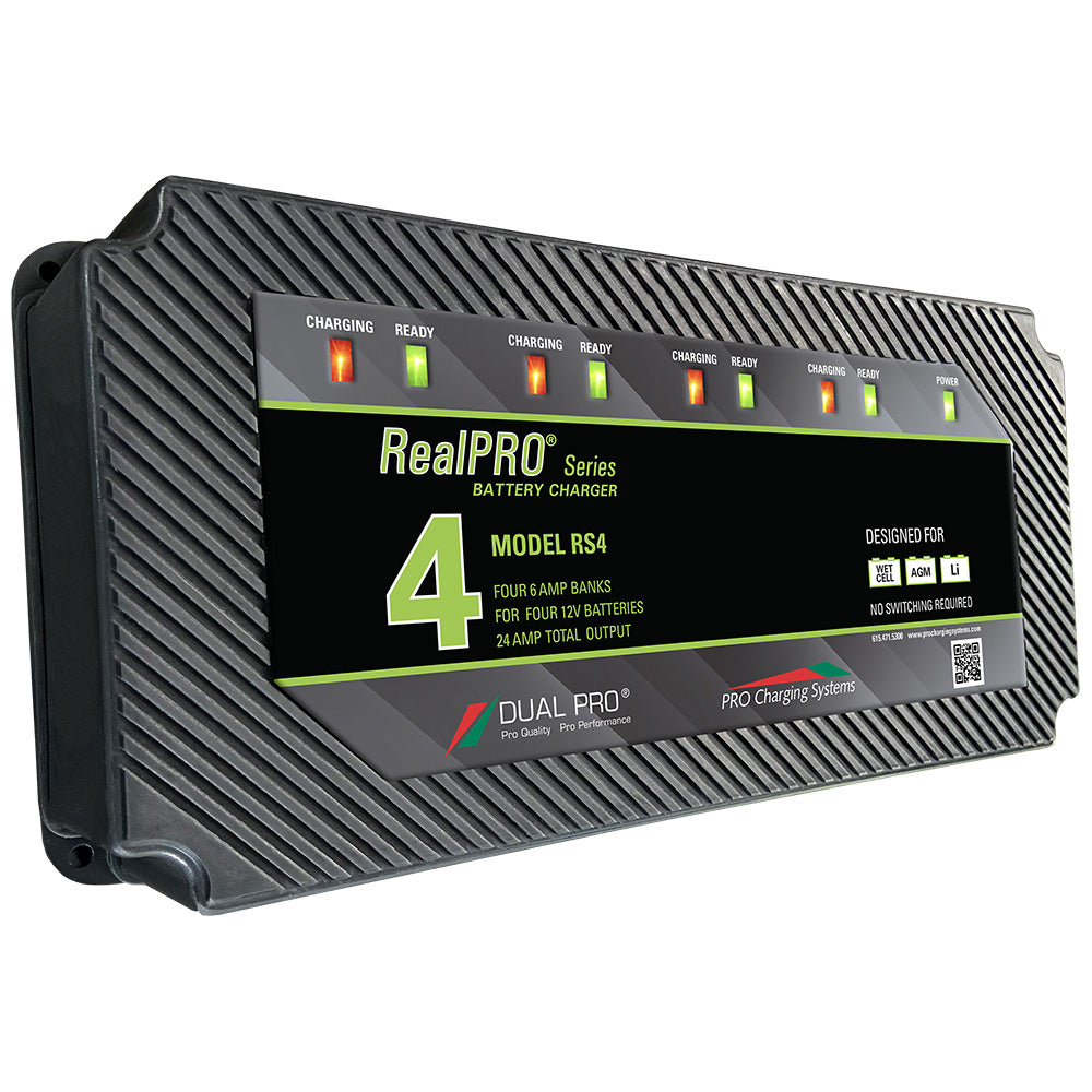 Dual Pro RealPRO Series Battery Charger - 24A - 4-Bank - Deckhand Marine Supply