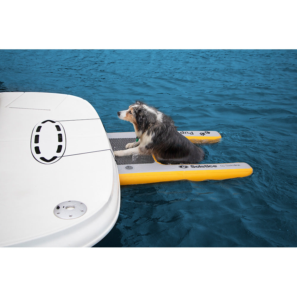 Solstice Watersports Inflatable PupPlank Dog Ramp - XL - Deckhand Marine Supply