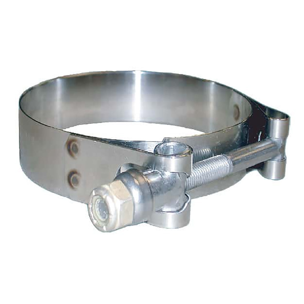 Trident Marine 316 SS T-Bolt Clamp - 3/4" Band - 5.28"-5.59" Range - Deckhand Marine Supply