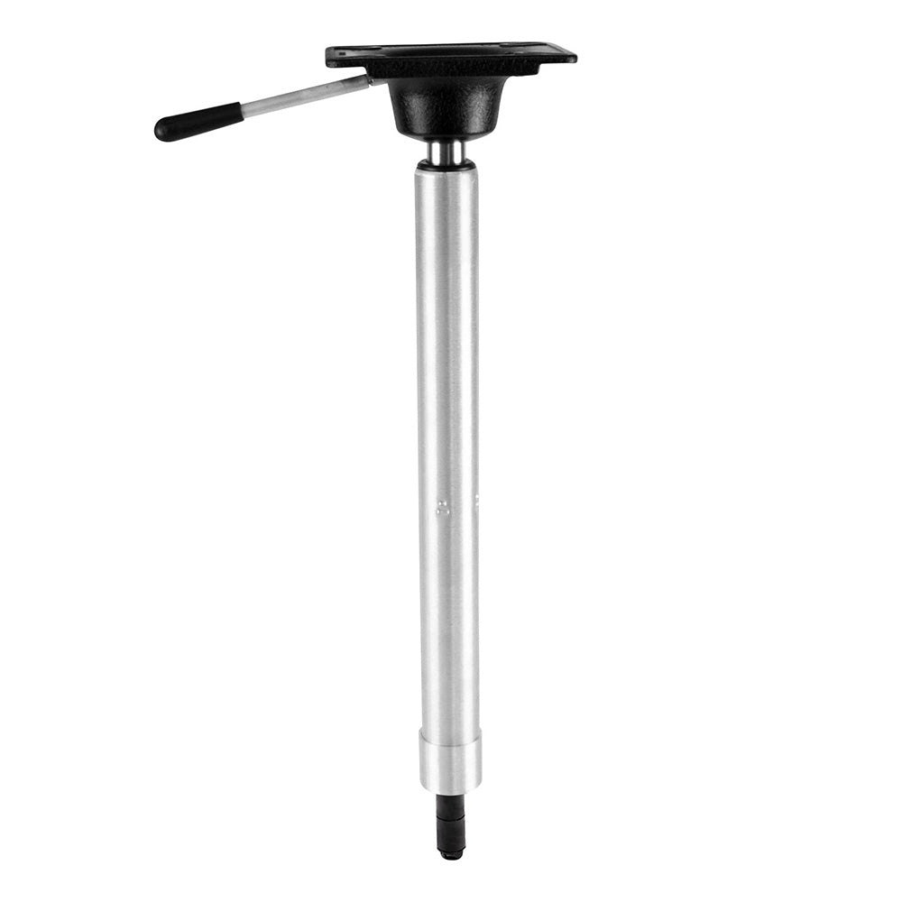 Wise King Pin Power Rise Pedestal - Adjusts 22.56" to 29.5" - Deckhand Marine Supply