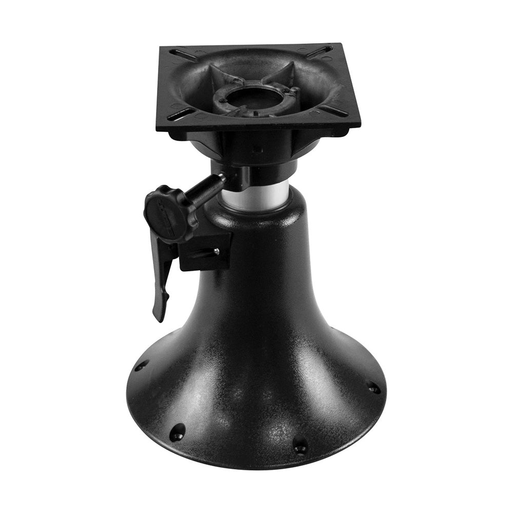 Wise 13-18" Aluminum Bell Pedestal w/Seat Spider Mount - Deckhand Marine Supply