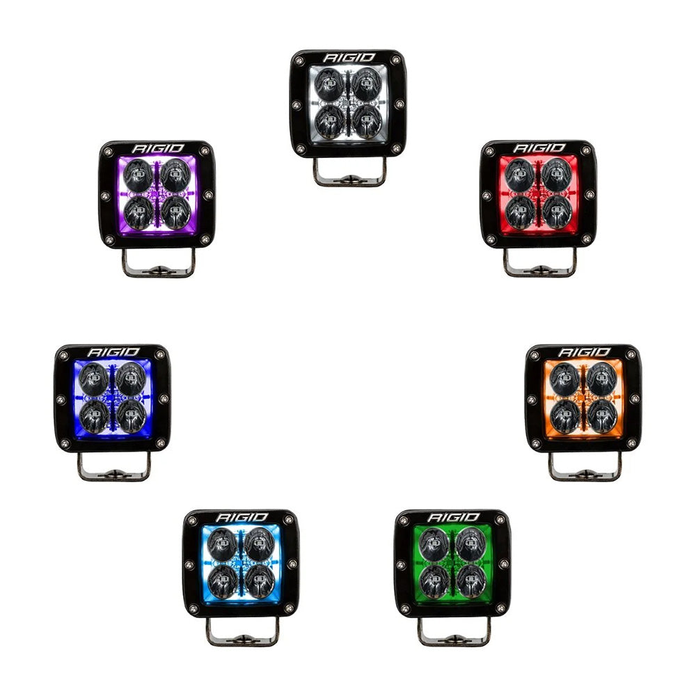 RIGID Industries Radiance + Pod - RGBW - Pair - Deckhand Marine Supply
