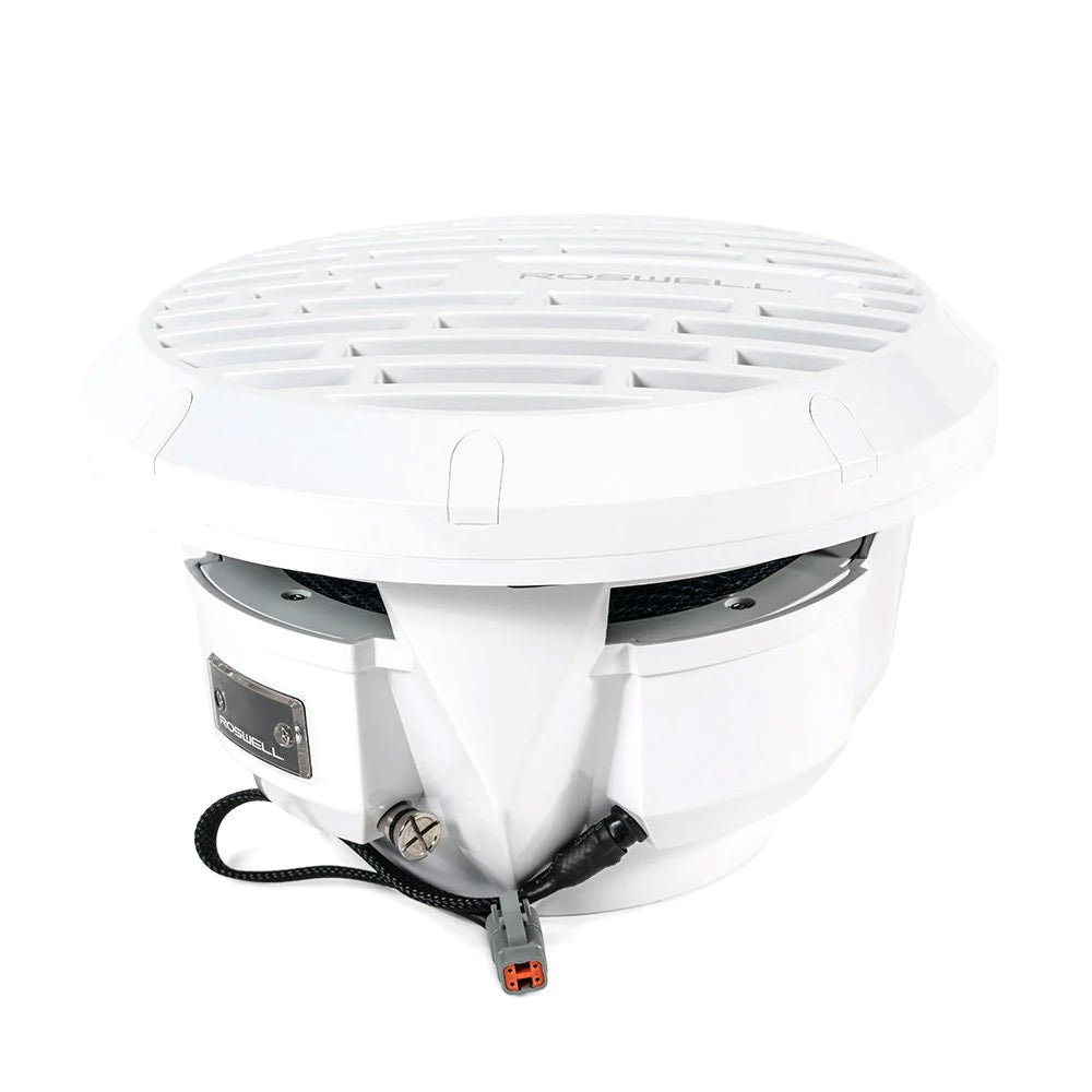 Roswell R1 10" Subwoofer - White - 250W RMS  500W Peak Power - Deckhand Marine Supply