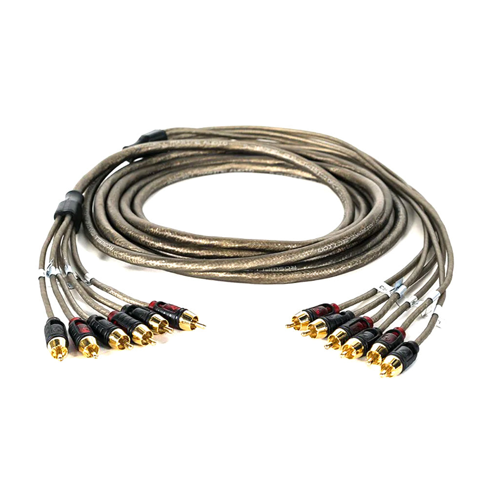 Roswell 5M 6-Channel RCA Cable - Deckhand Marine Supply