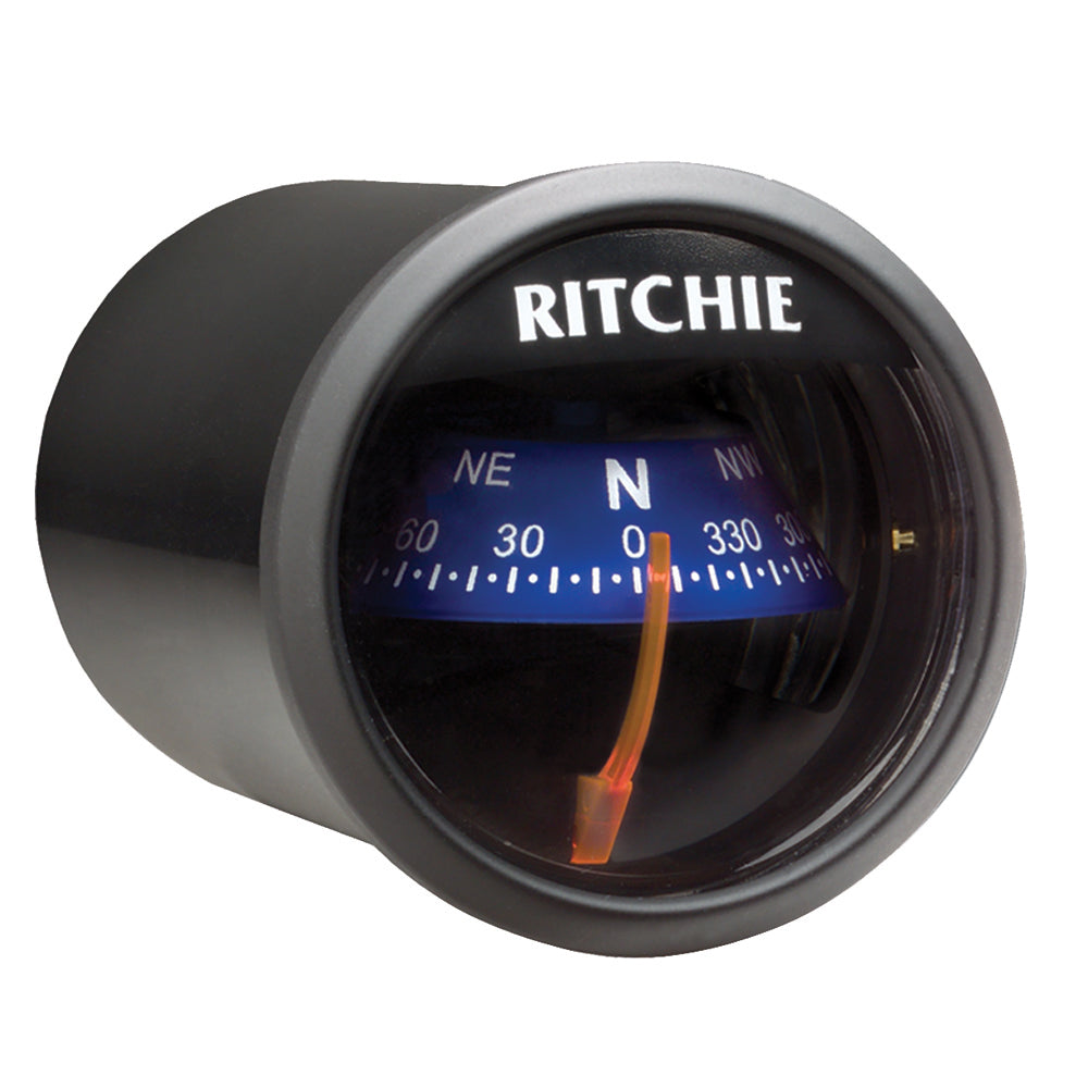 Ritchie X-23BU RitchieSport Compass - Dash Mount - Black/Blue - Deckhand Marine Supply