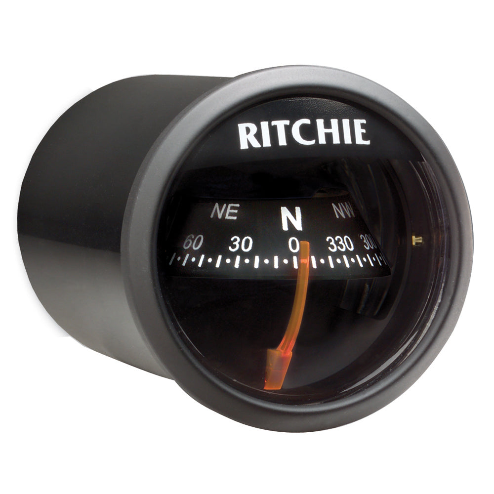 Ritchie X-23BB RitchieSport Compass - Dash Mount - Black/Black - Deckhand Marine Supply