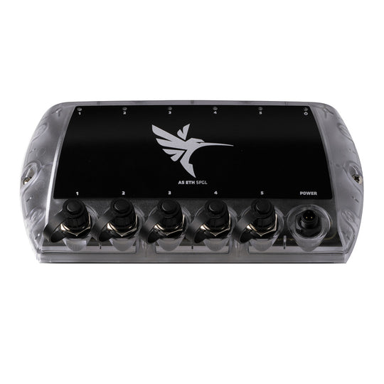 Humminbird AS-ETH-5PGL 5 Port Ethernet Switch - Deckhand Marine Supply