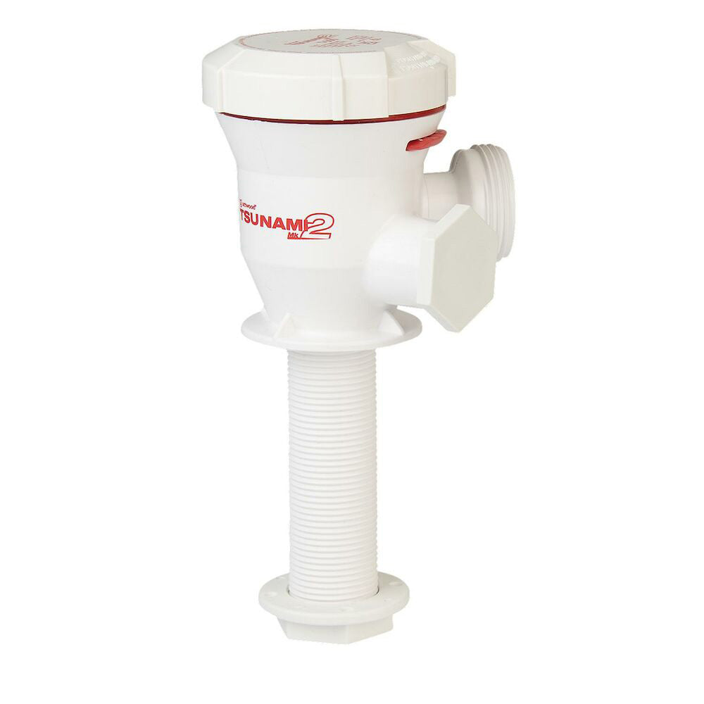 Attwood Tsunami Mk2 T500 Aerator - 12V - Straight Inlet - Deckhand Marine Supply