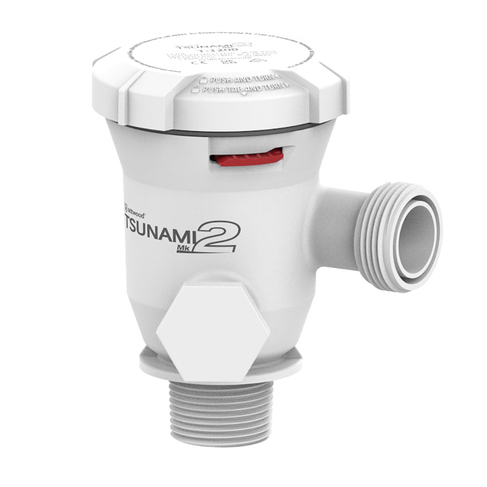 Attwood Tsunami Mk2 T1200 Aerator - 12V - 1" NPT Inlet - Deckhand Marine Supply