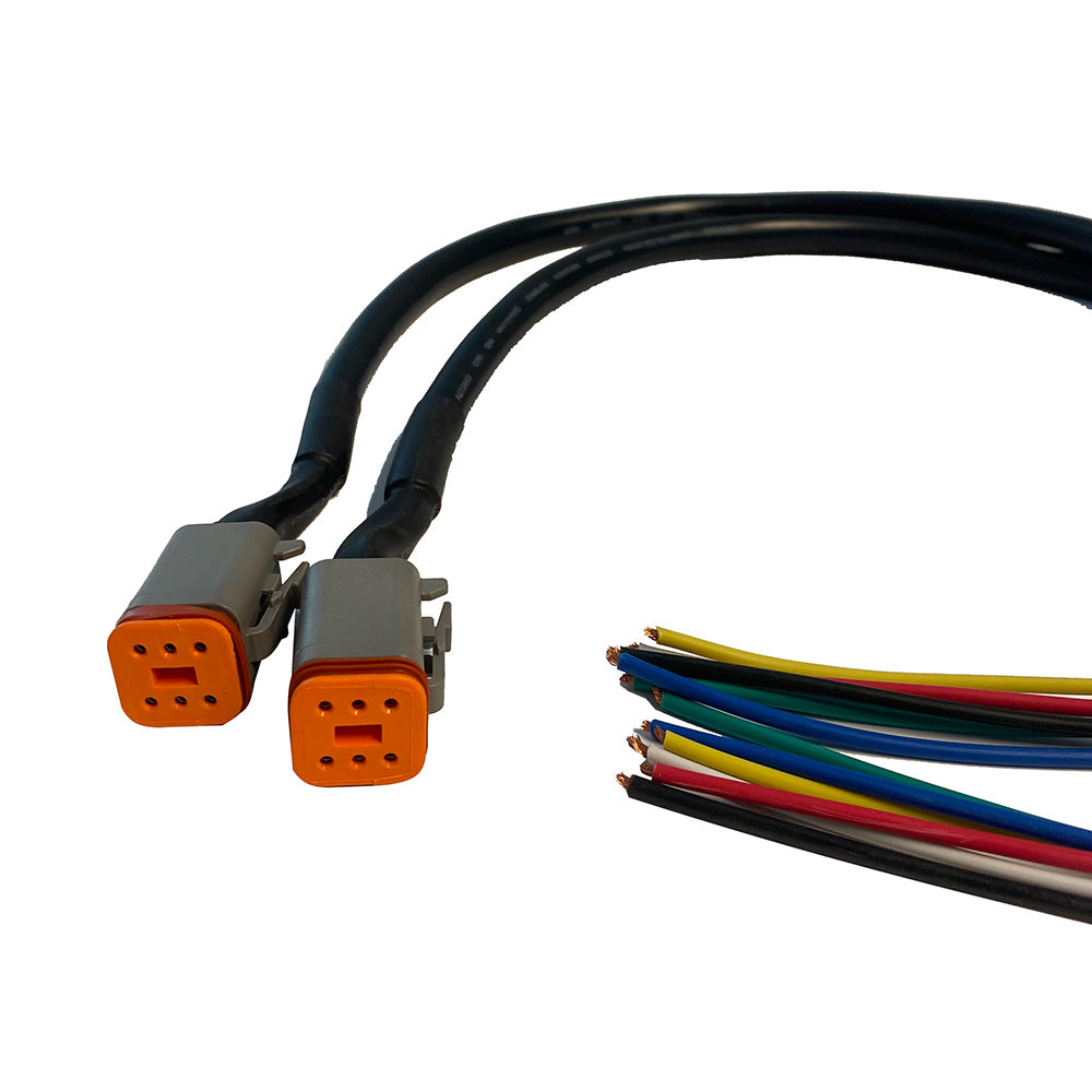 Roswell 6-Pin Deutsch Connector Wiring Harness - Deckhand Marine Supply