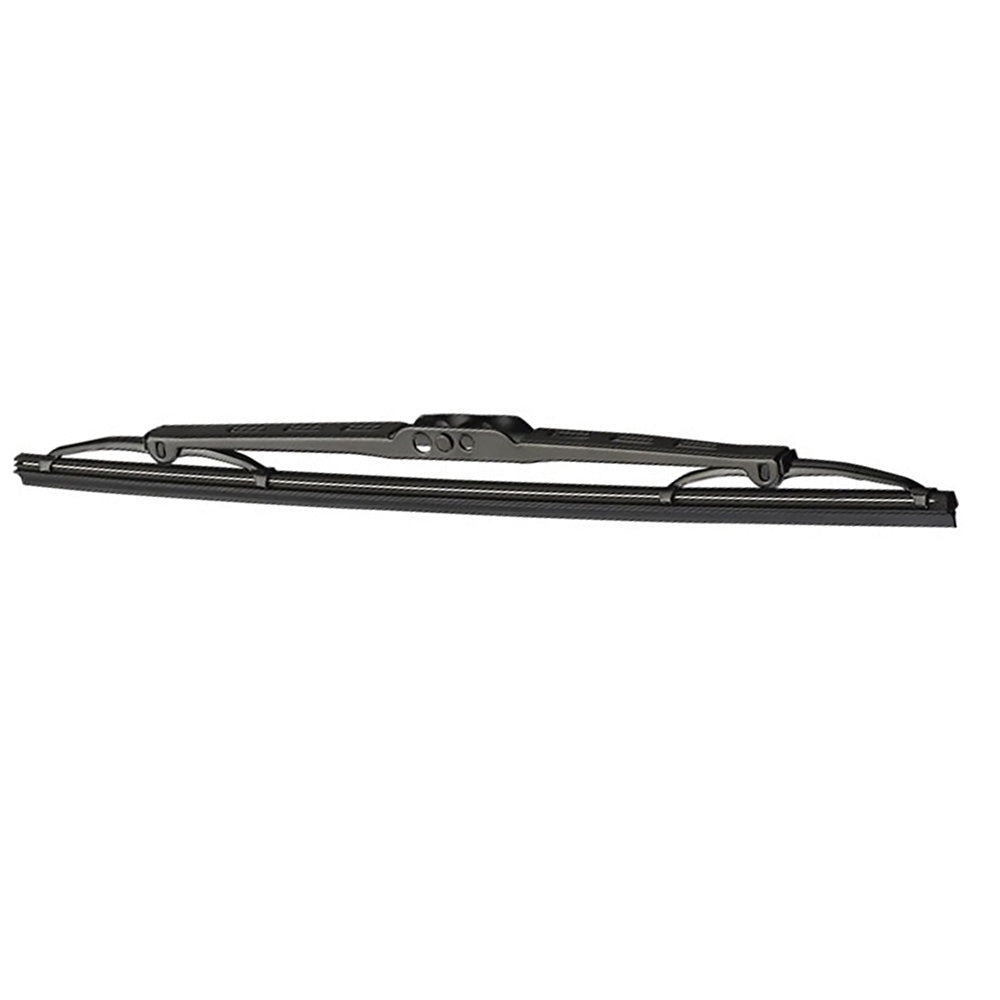 Schmitt Marine Deluxe SS Wiper Blade - 16" - Black Powder Coated - Deckhand Marine Supply