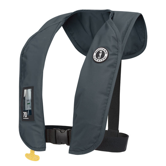Mustang MIT 70 Automatic Inflatable PFD - Admiral Gray - Deckhand Marine Supply