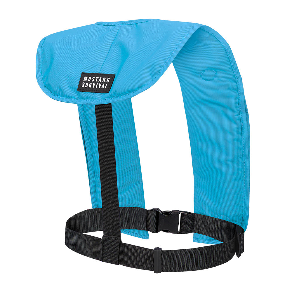 Mustang MIT 70 Automatic Inflatable PFD - Azure (Blue) - Deckhand Marine Supply
