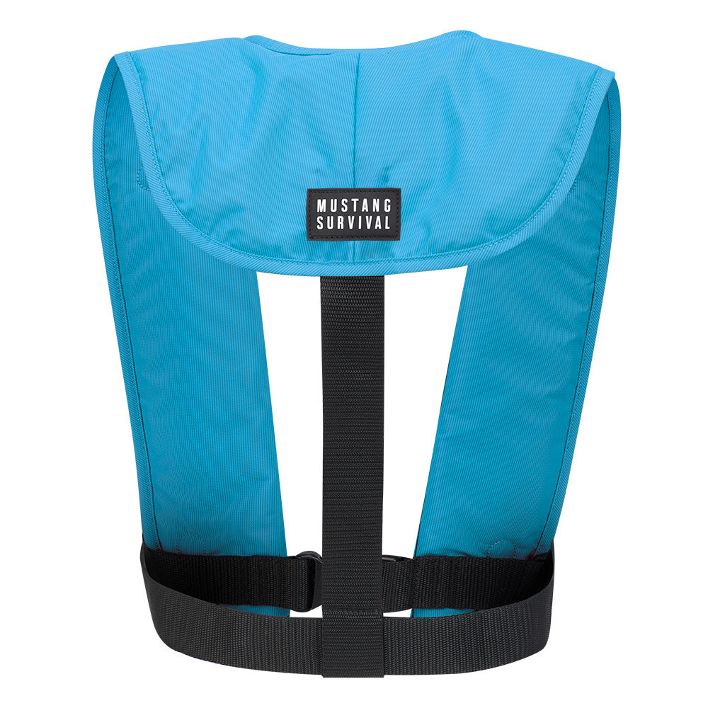 Mustang MIT 70 Automatic Inflatable PFD - Azure (Blue) - Deckhand Marine Supply