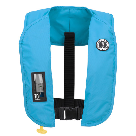 Mustang MIT 70 Automatic Inflatable PFD - Azure (Blue) - Deckhand Marine Supply