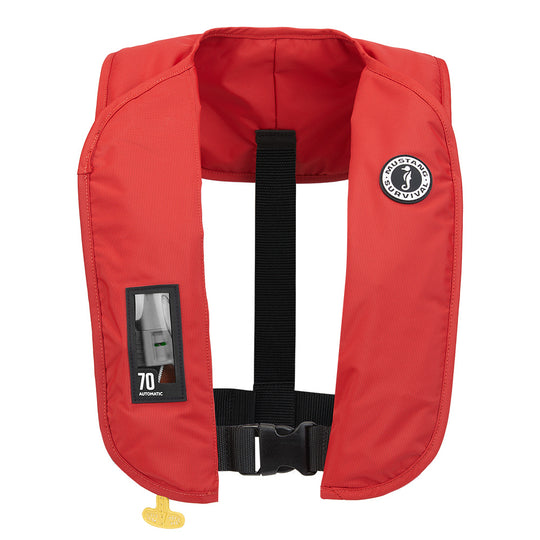 Mustang MIT 70 Automatic Inflatable PFD - Red - Deckhand Marine Supply