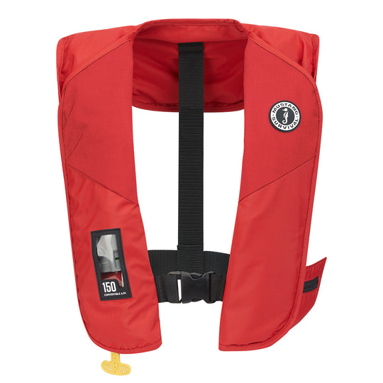 Mustang MIT 150 Convertible Inflatable PFD - Red - Deckhand Marine Supply