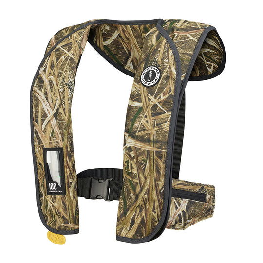 Mustang MIT 100 Convertible Inflatable PFD - Camo - Deckhand Marine Supply