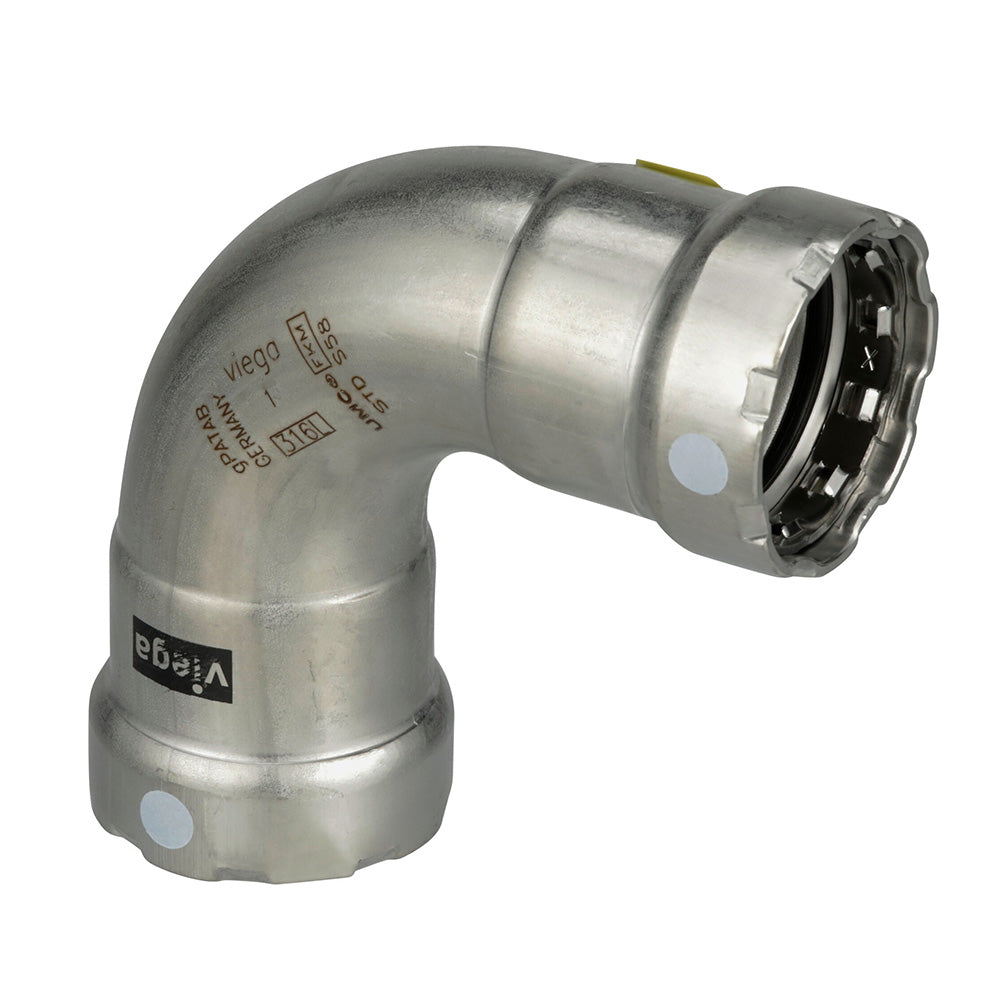 Viega MegaPress 316 FKM 1-1/4" 90 Degree Elbow - Deckhand Marine Supply